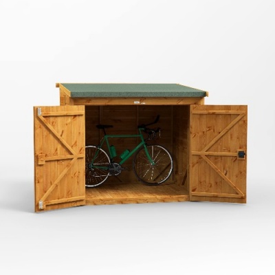 Power Pent Bike Shed 6x5